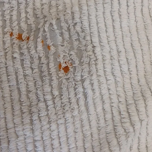 Vintage chenille bedspread
